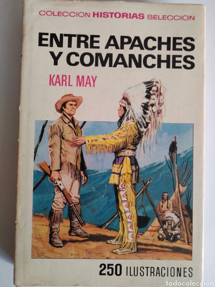 Libros de segunda mano: Karl May - Entre apaches y comanches - Foto 1