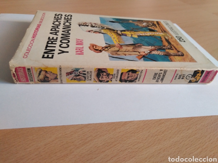 Libros de segunda mano: Karl May - Entre apaches y comanches - Foto 2