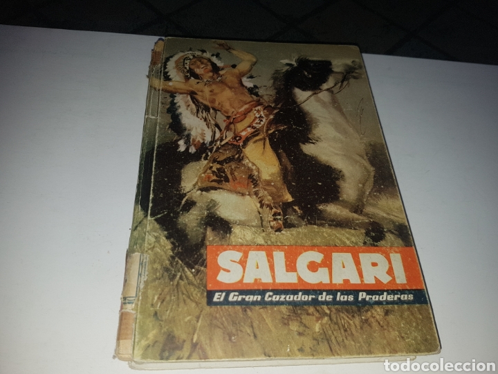 Libros de segunda mano: Salgari - el gran cazador de las praderas - Foto 1