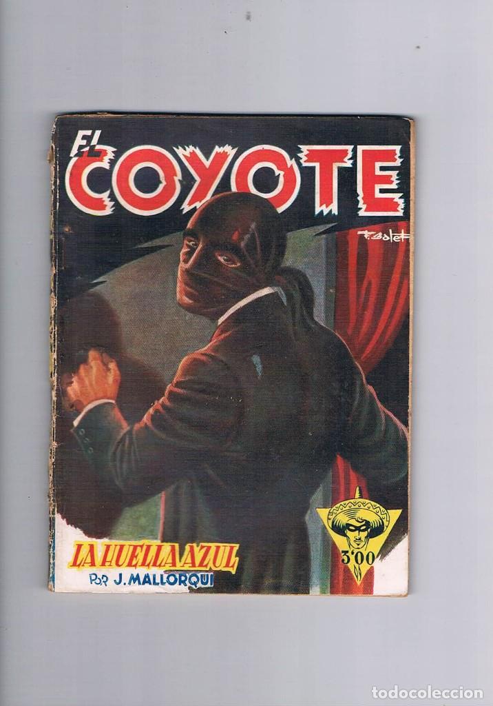 Gebrauchte B&uuml;cher: NOVELA ANTIGUA EL COYOTE J MALLORQUI LA HUELLA AZUL NUMERO 30