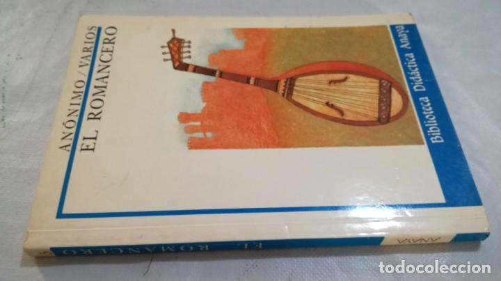 Gebrauchte B&uuml;cher: EL ROMANCERO-ANONIMO-VARIOS / BIBLIOTECA DIDACTICA ANAYA
