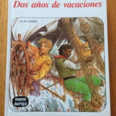 Libros de segunda mano: DOS AÑOS DE VACACIONES JULIO VERNE, NUEVO AURIGA. Lote 139947718