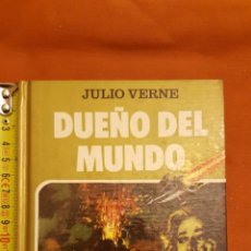 Libros de segunda mano: DUEÑO DEL MUNDO DE JULIO VERNENE. Lote 142352240