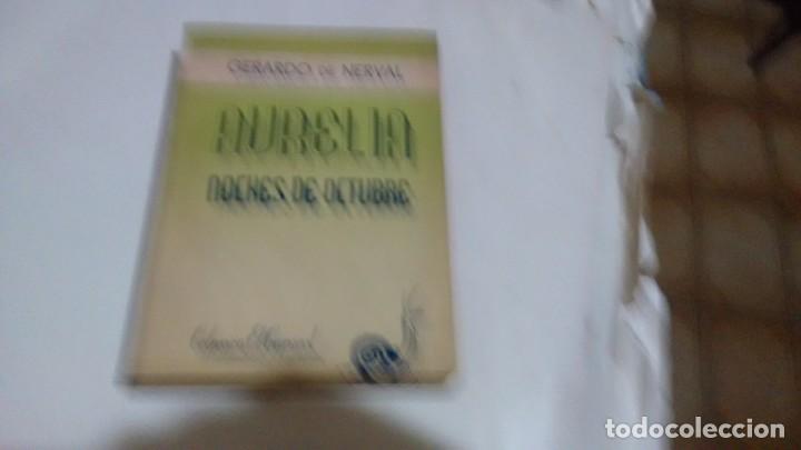 Libros de segunda mano: GERARDO DE NERVAL - AURELIA - - Foto 1