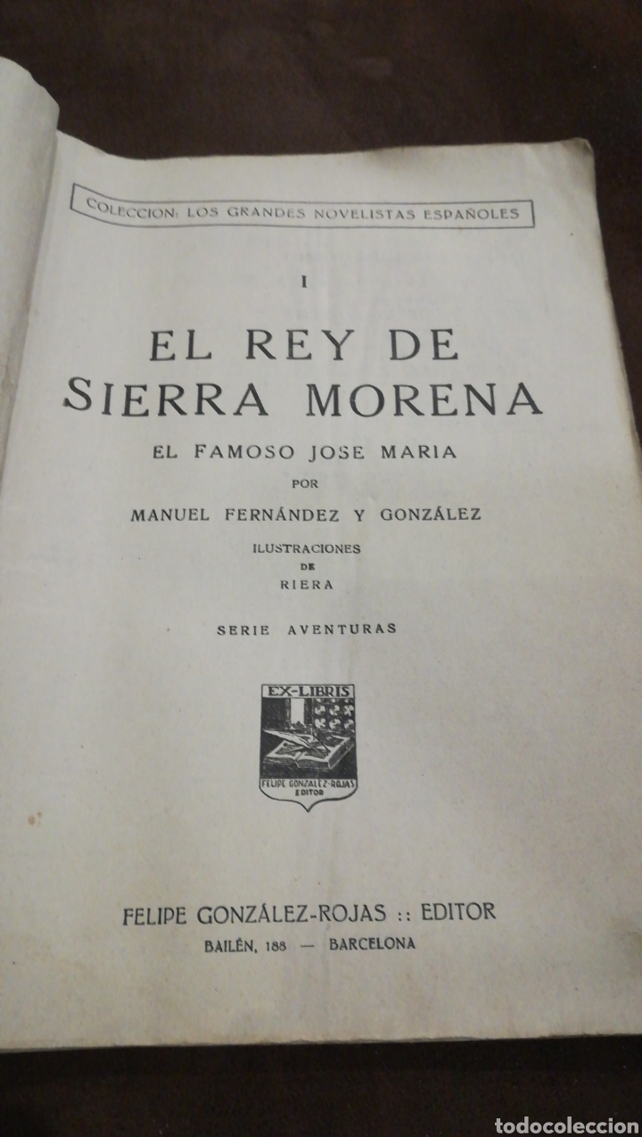 Libros de segunda mano: El Rey de sierra morena - Foto 5