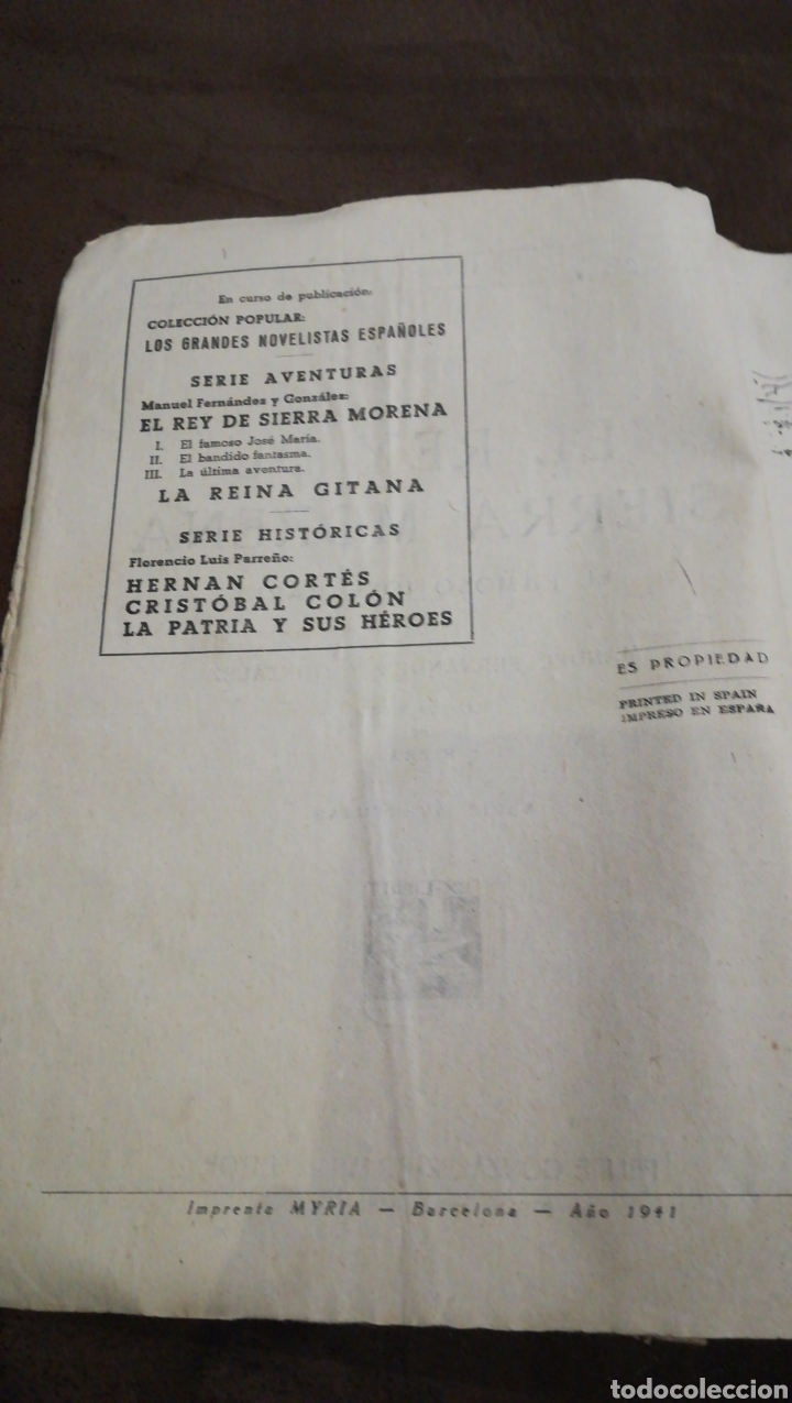 Libros de segunda mano: El Rey de sierra morena - Foto 7