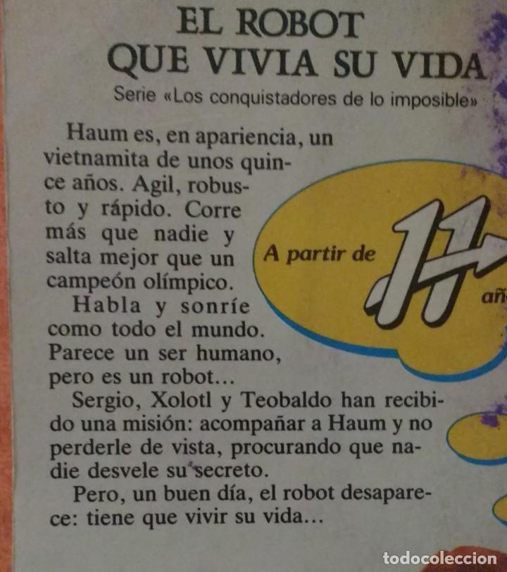 Libros de segunda mano: EL ROBOT QUE VIVIA SU VIDA - Foto 2