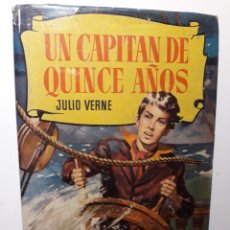 Libros de segunda mano: UN CAPITÁN DE 15 AÑOS JULIO VERNE 1°EDICION 1959. Lote 146158332