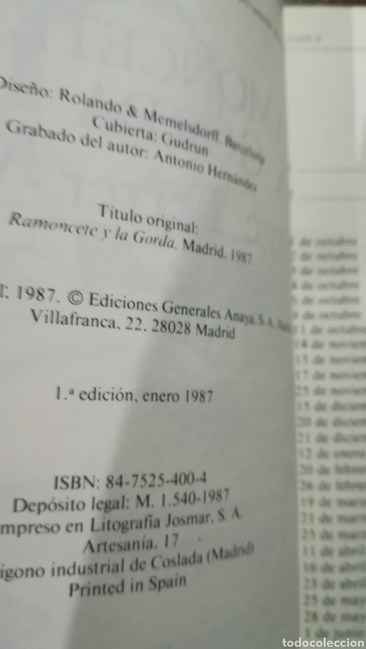 Libros de segunda mano: Ramoncete y la Gorda - Foto 2