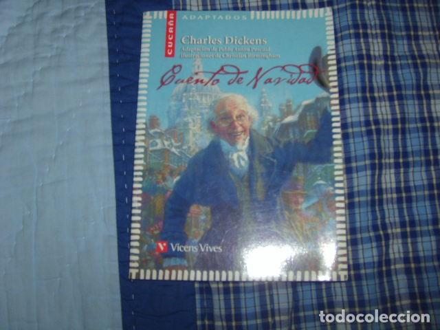 Libros de segunda mano: CUENTO DE NAVIDAD, DICKENS . ADAPTADO - Foto 1