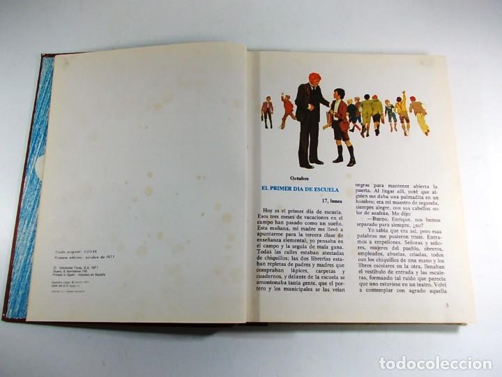 Libros de segunda mano: Corazon de Edmundo de Amicis, ediciones Toray de 1977. - Foto 3