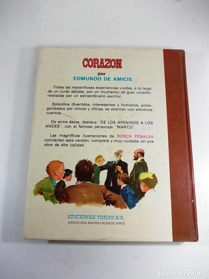 Libros de segunda mano: Corazon de Edmundo de Amicis, ediciones Toray de 1977. - Foto 5