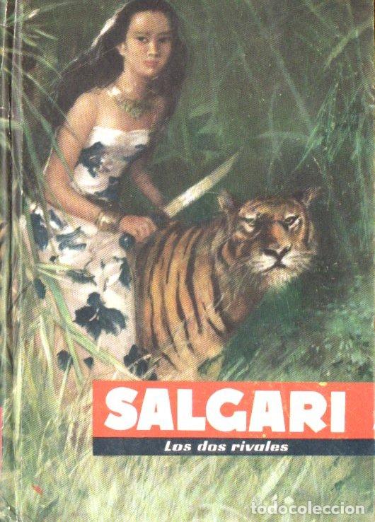 Libros de segunda mano: SALGARI : LOS DOS RIVALES (MOLINO, 1955) - Foto 1