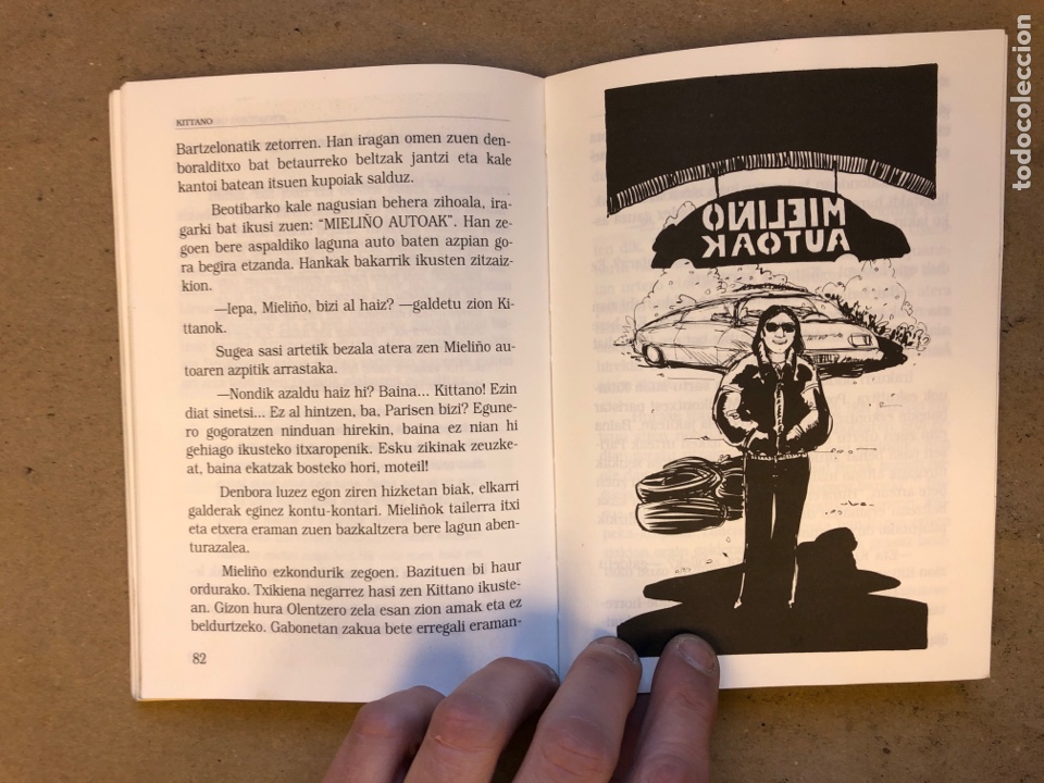 Libros de segunda mano: KITTANO. JOXEANTONIO ORMAZ&Aacute;BAL. ELKARLANEAN 2000. - Foto 5