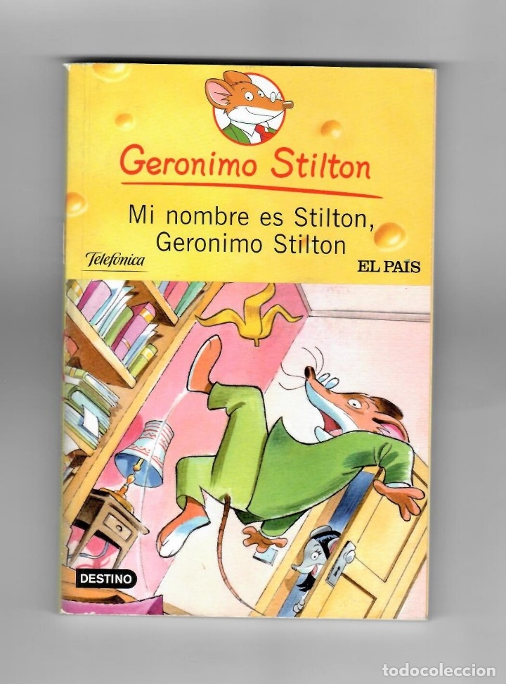 Mi nombre es Stilton, Geronimo Stilton destino libro telefonica el