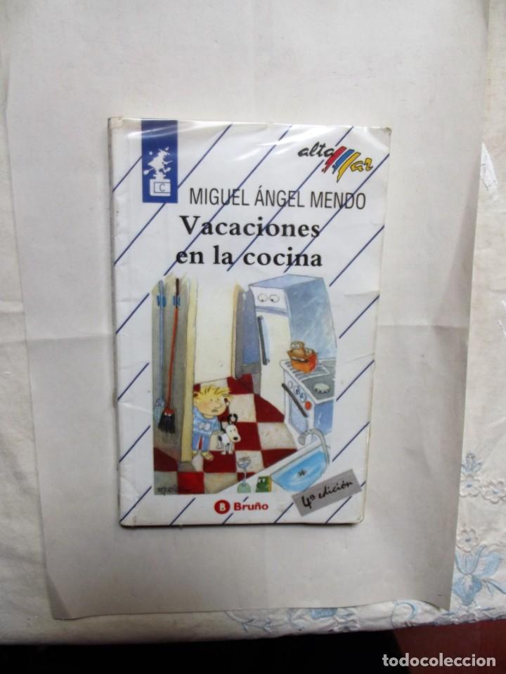 Gebrauchte B&uuml;cher: VACACIONES EN LA COCINA DE MIGUEL ANGEL MENDO