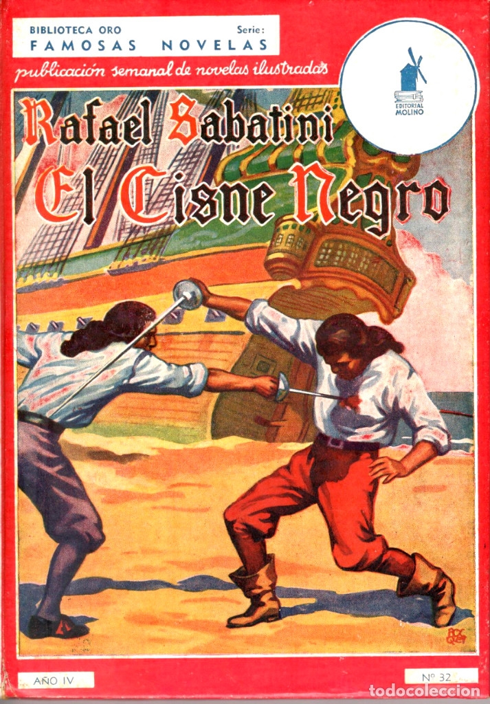 Libros de segunda mano: El cisne negro 1941 - Foto 1