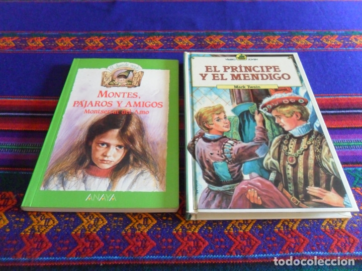 Libri di seconda mano: EL PR&Iacute;NCIPE Y EL MENDIGO VELERO JOVEN 8 PRINTING BOOKS 1989 TAPA DURA. REGALO MONTES P&Aacute;JAROS AMIGOS.