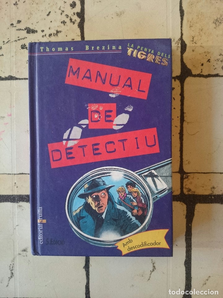 Libros de segunda mano: Manual de detectiu. Thomas Brezina ( catal&aacute;n ) - Foto 1