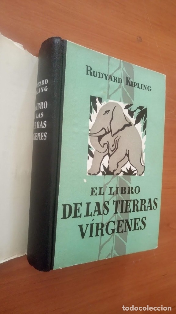Libros de segunda mano: EL LIBRO DE LAS TIERRAS V&Iacute;RGENES 1954 KIPLING - Foto 2