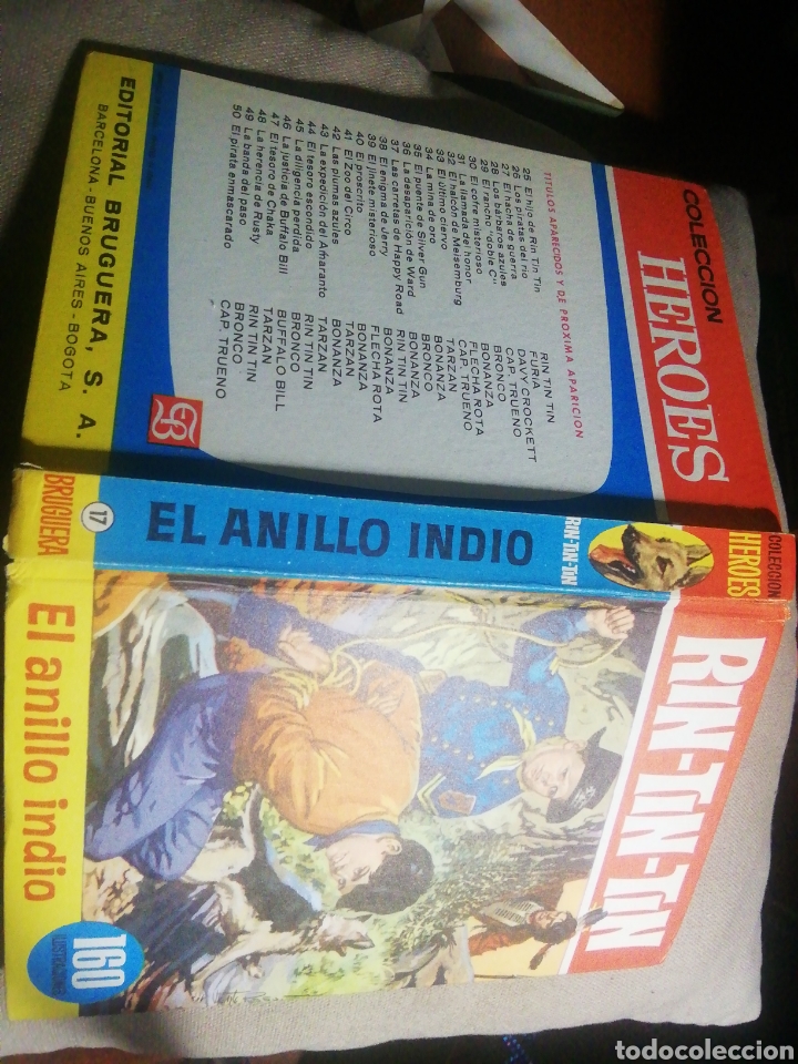 Libros de segunda mano: RIN TIN TIN. EL ANILLO INDIO - Foto 2