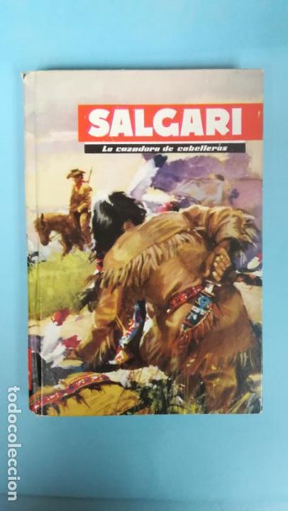 Libros de segunda mano: Salgari - - La cazadora de cabelleras - Foto 1