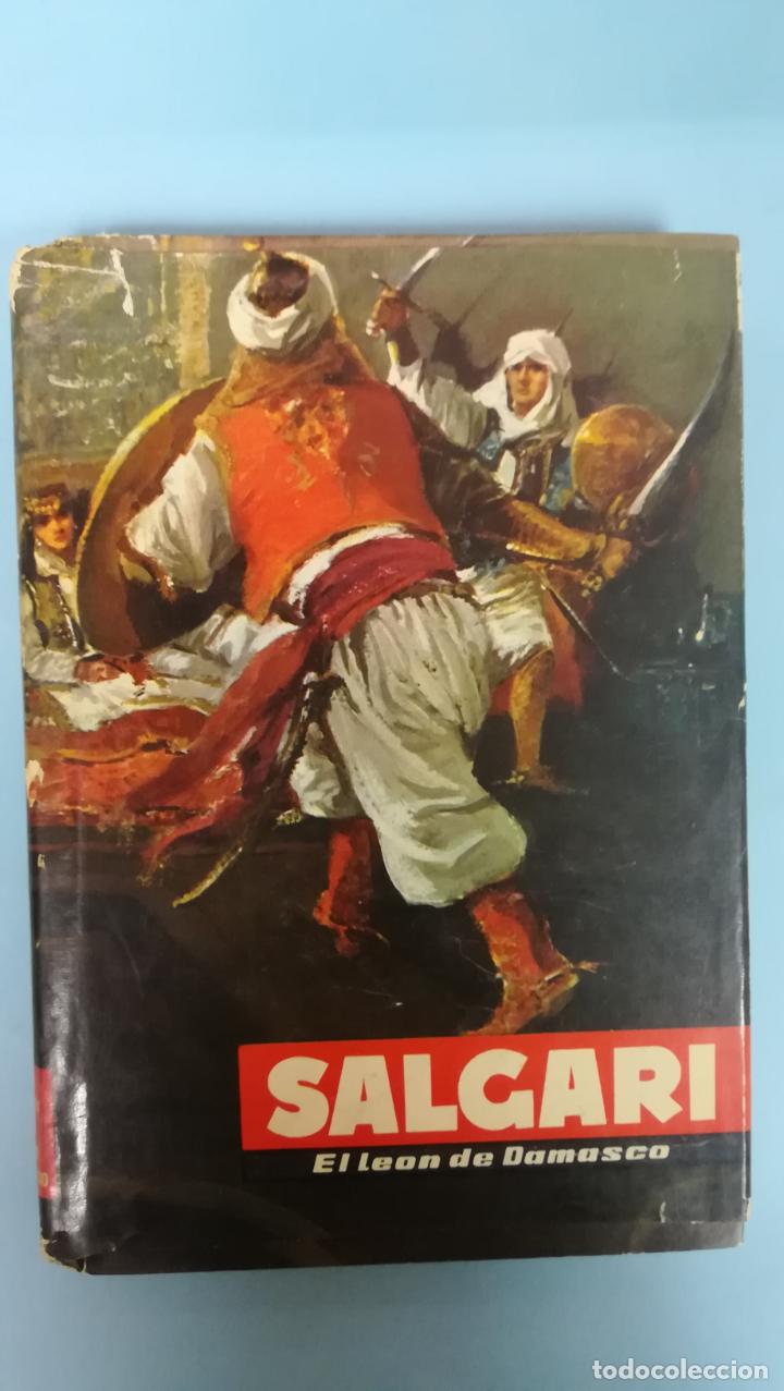 Libros de segunda mano: Salgari - - El Le&oacute;n de Damasco - Foto 1