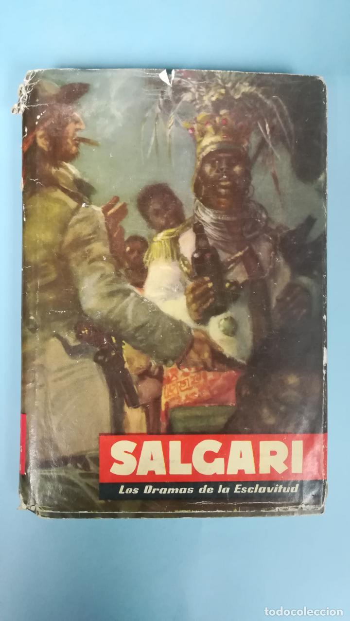 Libros de segunda mano: Salgari - - Los dramas de la Esclavitud - Foto 1
