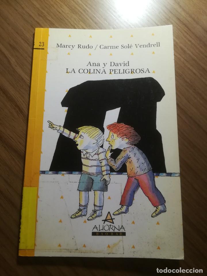 Libros de segunda mano: ANA Y DAVID LA COLINA PELIGROSA MARCY RUDO/CARME SOLE VENDRELL ALIORNA BAOBAB N&ordm;23 1988