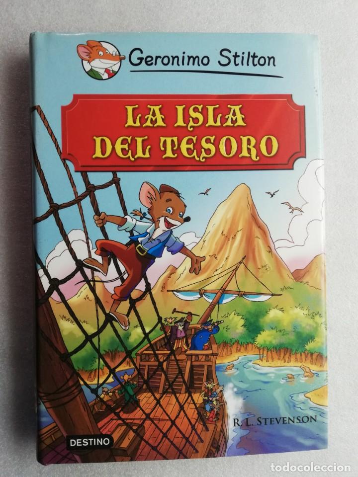 Libros de segunda mano: GERONIMO STILTON. LA ISLA DEL TESORO - Foto 1