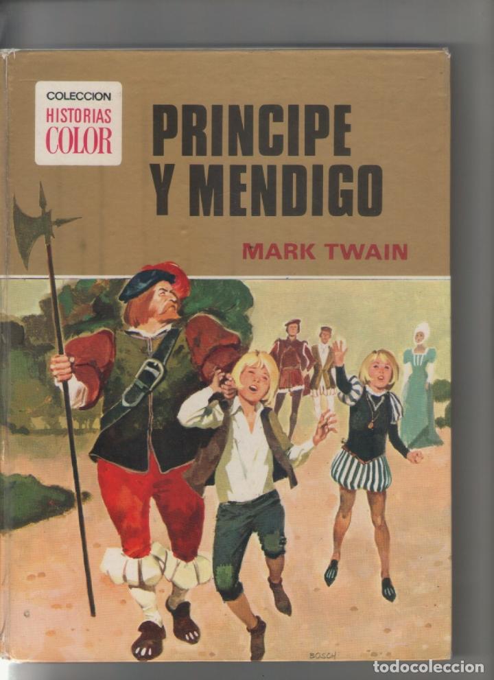 Libros de segunda mano: Autor: MARK TWAIN- PRINCIPE Y MENDIGO-e.d. BRUGUERA-a&ntilde;o 1973-medidas 27 X 20 Cm-Tapa dura-