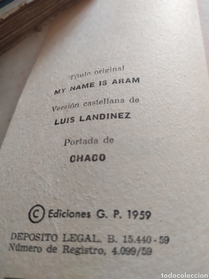 Libros de segunda mano: Mi nombre es aram - Foto 3