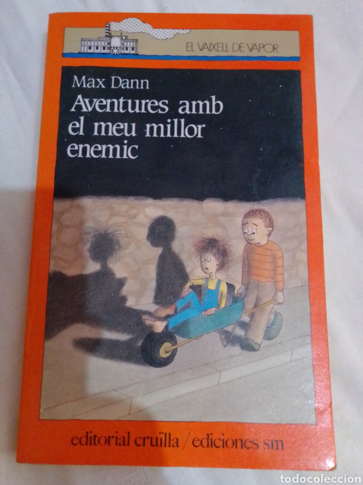 Libros de segunda mano: Llibre en catal&aacute; aventures amb el meu millor enemic el barco de vapor a&ntilde;os 80