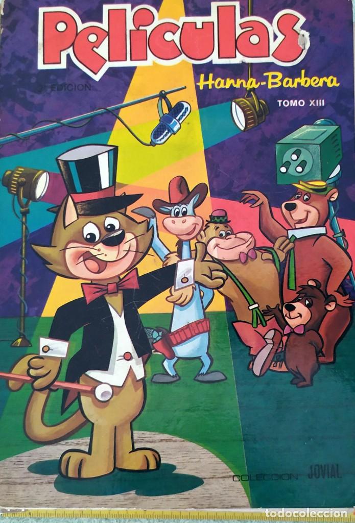 Libros de segunda mano: LIBRO DE GRAN TOMO DIBUJOS VI&Ntilde;ETAS PELICULAS HANNA BARBERA TOMO XIII COLECCION JOVIA
