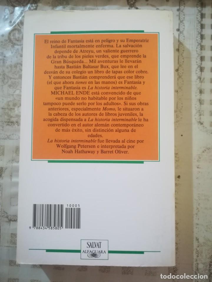 Libros de segunda mano: La historia interminable - MIchael Ende - Foto 2