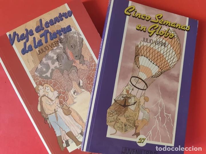 Libros de segunda mano: dos libros de Julio Verne - Foto 1