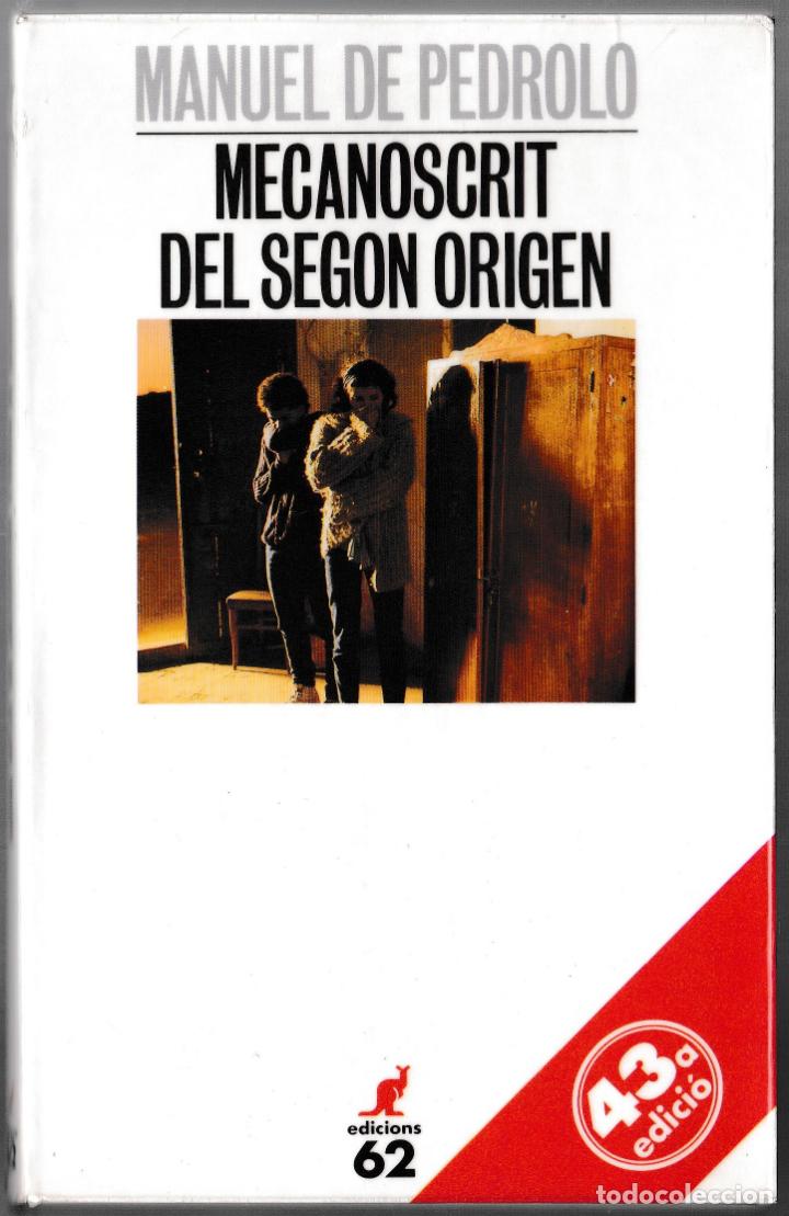 mecanoscrit del segon origen - manuel de pedrol - Comprar Libros de