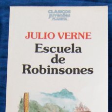 Libros de segunda mano: ESCUELA DE ROBINSONES JULIO VERNE. Lote 213248396