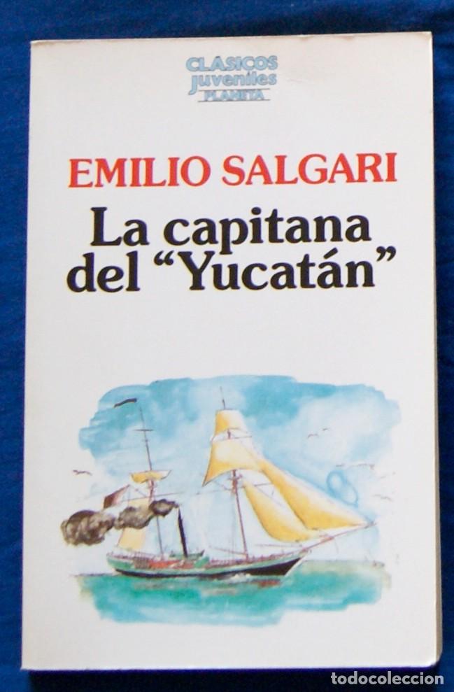 Libros de segunda mano: La capitana del Yucat&aacute;n Emilio Salgari - Foto 1