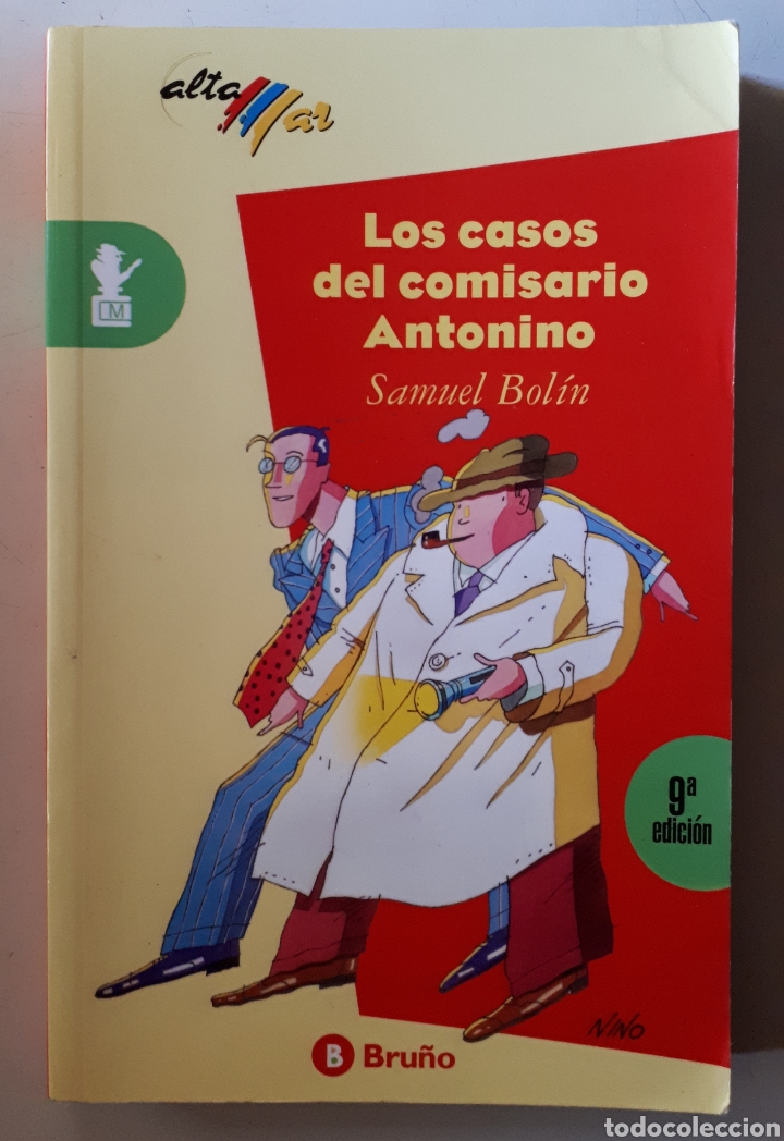 Libros de segunda mano: Libro Los casos del comisario Antonino - Foto 1
