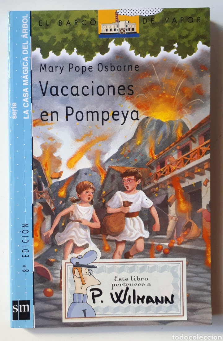 Libro Vacaciones en Pompeya