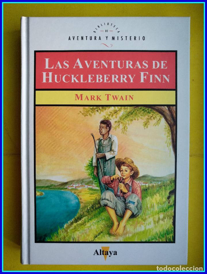 Libros de segunda mano: BIBLIOTECA AVENTURA Y MISTERIO #8 ALTAYA 1993. Mark Twain: Las aventuras de Huckleberry Finn