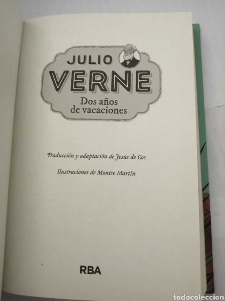 Libros de segunda mano: Dos a&ntilde;os de vacaciones - Foto 3