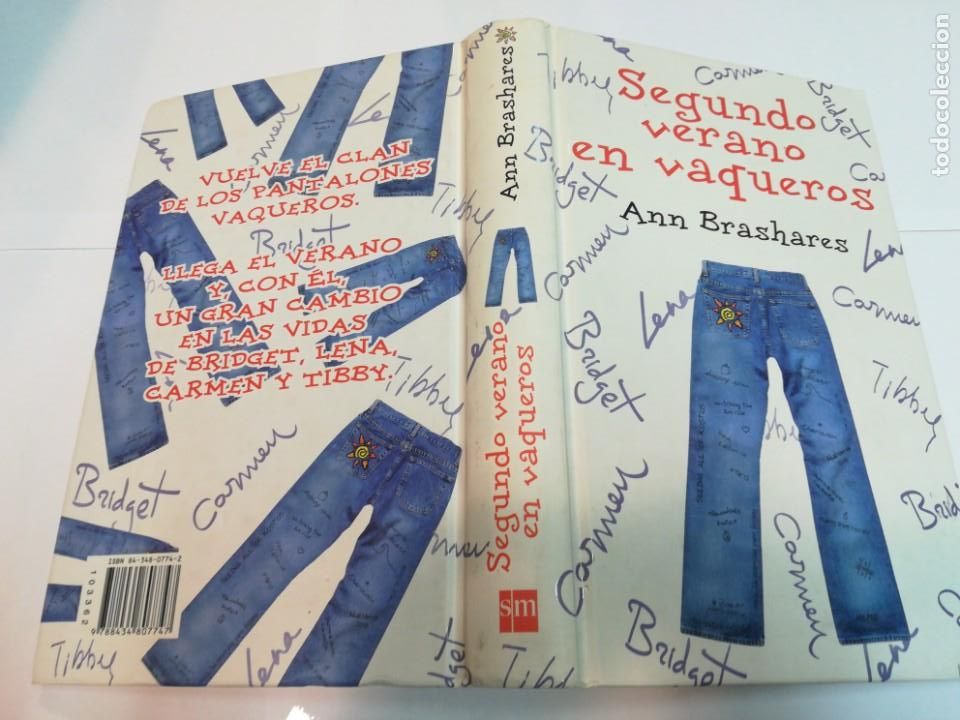Second hand books: ANN BRASHARES Segundo verano en vaqueros S513AT