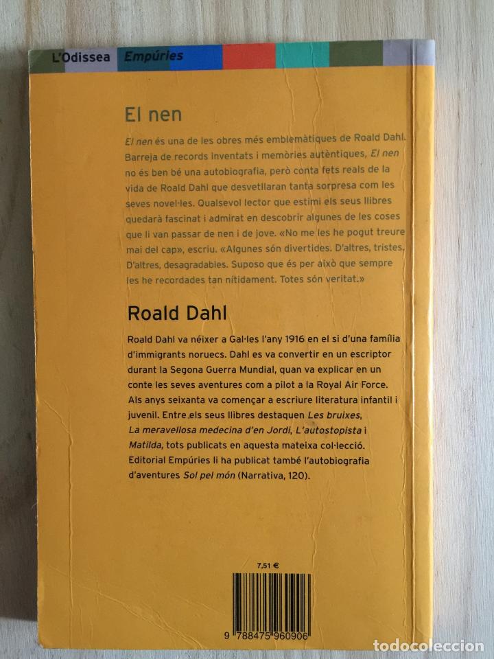 Libros de segunda mano: El nen - Roald Dahl - Foto 3