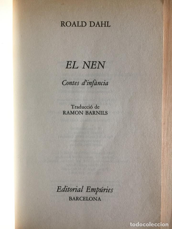 Libros de segunda mano: El nen - Roald Dahl - Foto 4
