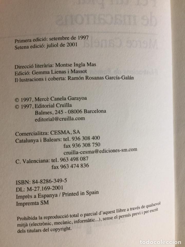 Libros de segunda mano: Per un plat de macarrons - Merc&egrave; Canela - Foto 5