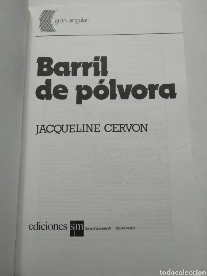 Libros de segunda mano: BARRIL DE POLVORA/JACQUELINE CERVON - Foto 2