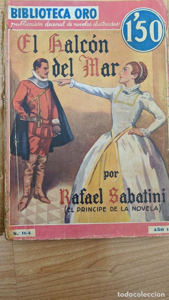 Libros de segunda mano: LIBRO EL HALC&Oacute;N DEL MAR BIBLIOTECA ORO - Foto 1