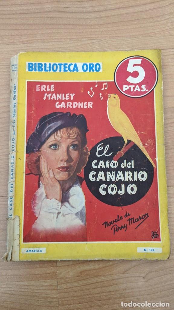 Libri di seconda mano: LIBRO EL CANARIO ROJO BIBLIOTECA ORO